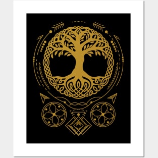 Yggdrasil - Tree of Life | Norse Pagan Symbol Posters and Art